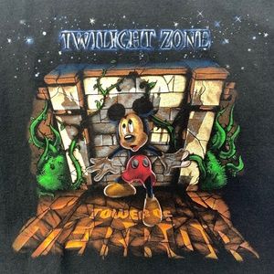 Vintage Disney Kids Tower of Terror Shirt XL